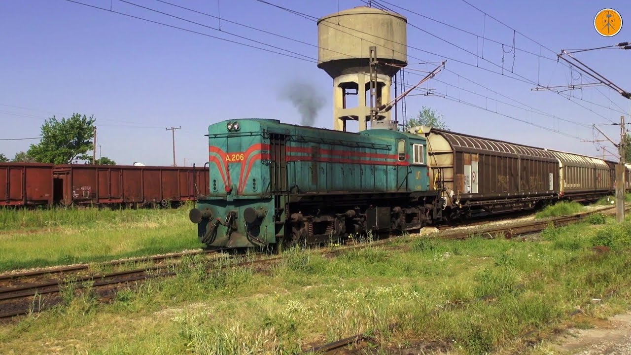 Rail Traffic at Thessaloniki Dialoghi «Βάρα Κομμένα», May 2015.