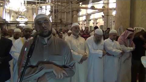 تراويح من المسجد الأقصى الشيخ محمد العباسي 20 رمضان 2015\1436 هـ (من سورة الروم)