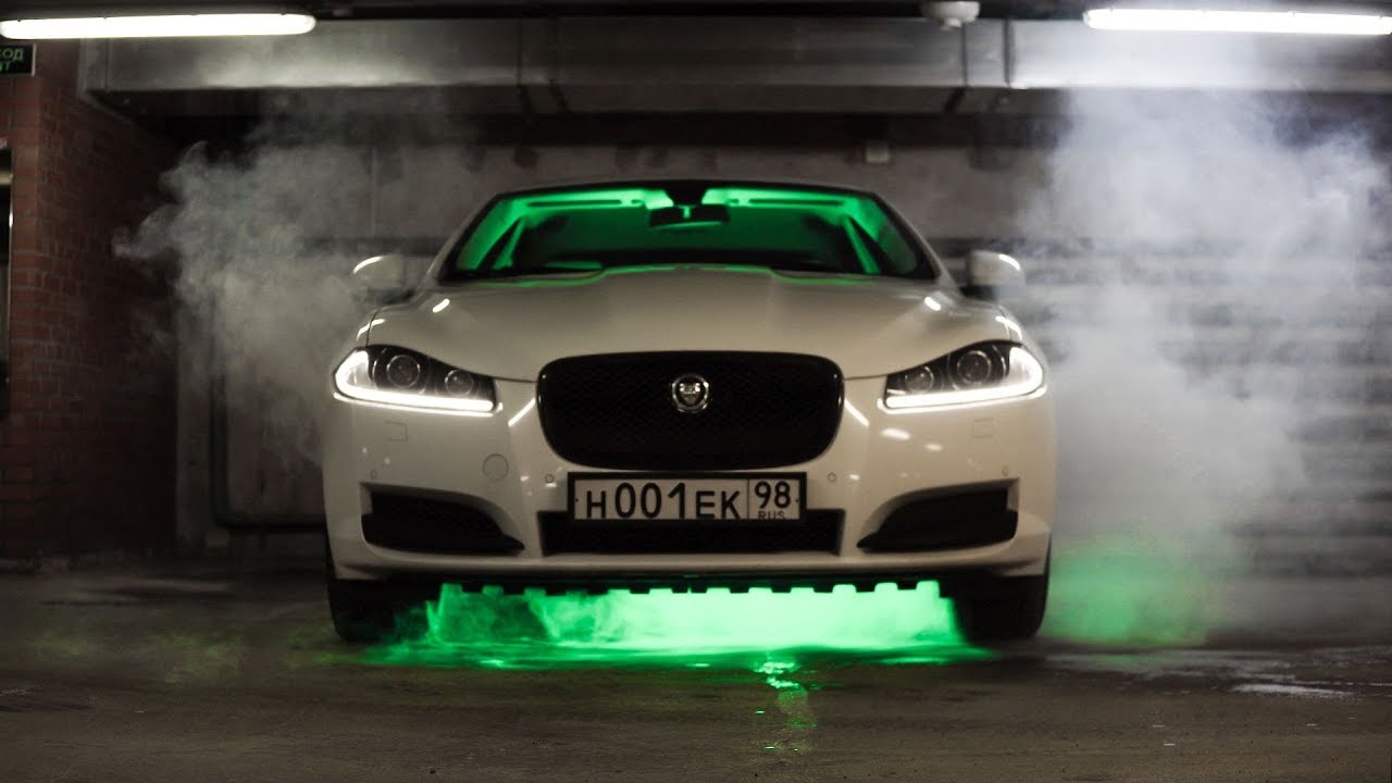 Jaguar XF дрифт
