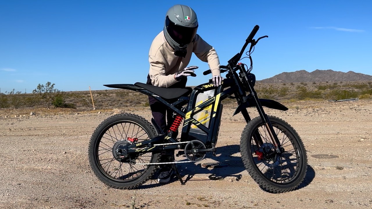 The Dirt Bike Inspired Zonveer ZX3 Ebike! - YouTube