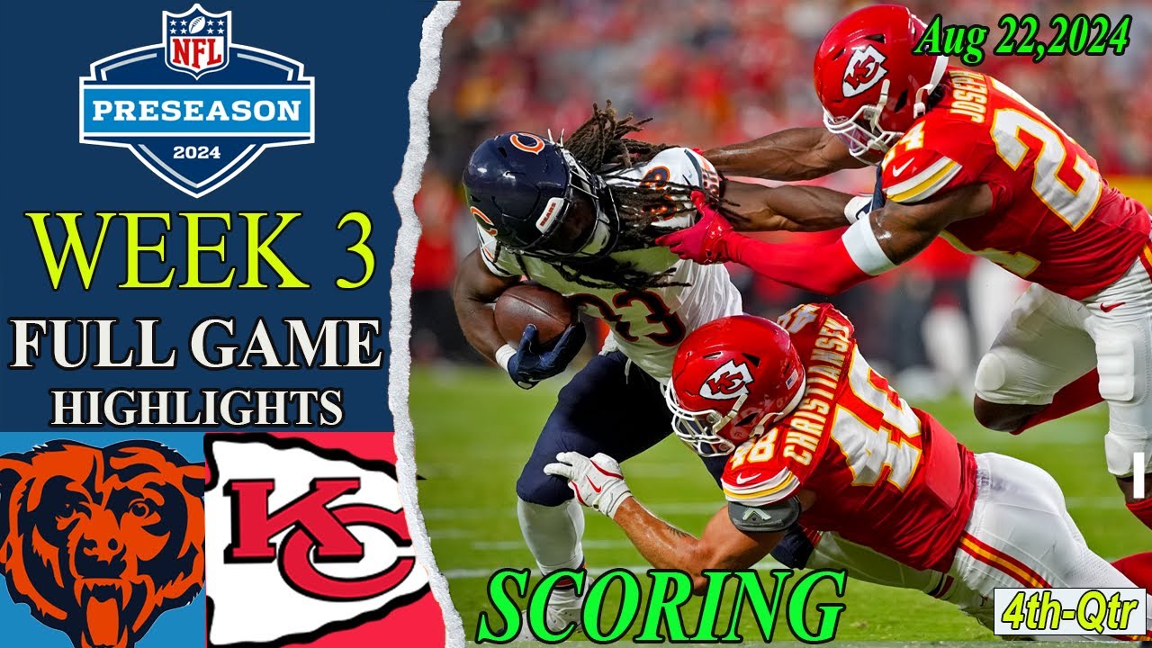 Highlights from ALL games on Today 08/22/2024 Preseason, NFL Preseason