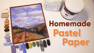 Is Home Made Pastel Paper Any Good? @EmmaColbertArt