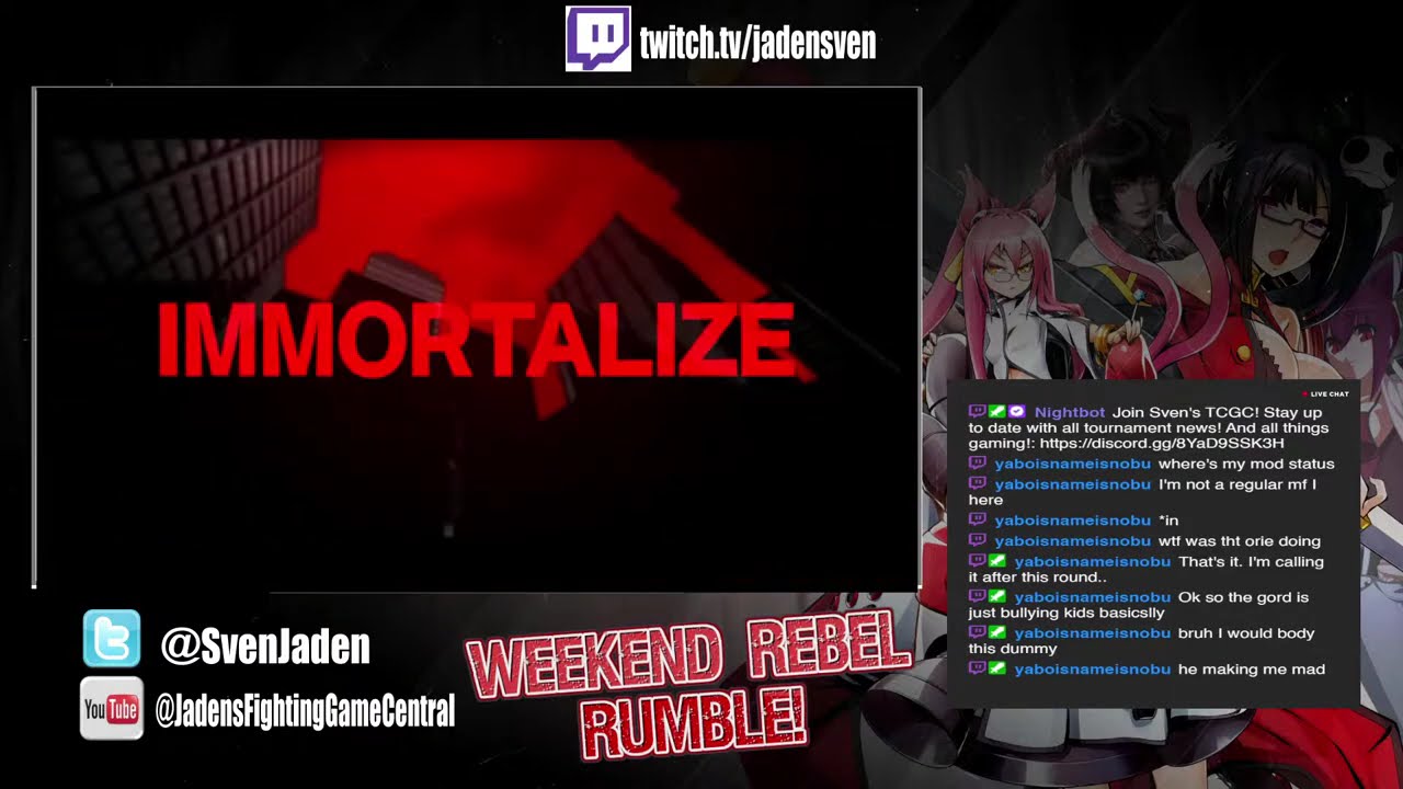 Weekend Rebel Rumble Netplay Series! #3(Day 1) UNI 2 Switch