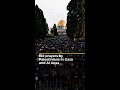 Eid prayers by Palestinians in Gaza and Al Aqsa | AJ #shorts