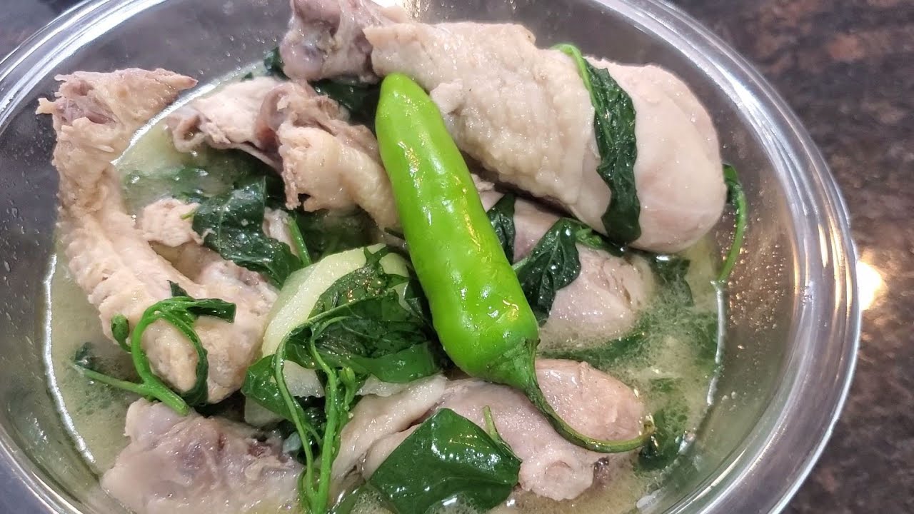 Yummy Chicken Tinola Chicken Ginger Soup Recipe (Toni's Kitchen) YouTube