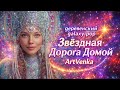 Звёздная Дорога Домой деревенский Galaxy Pop ArtVenka 