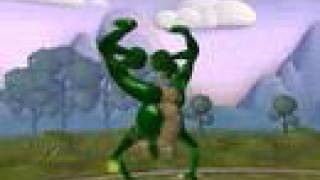 Upside down mutated frog Spore Creature