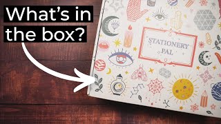 What did they do to my box?  Stationery Pal Unboxing