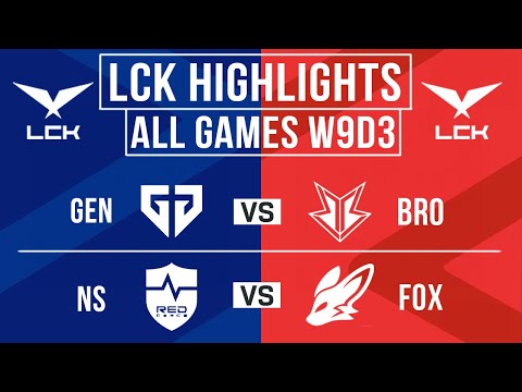 LCK Highlights ALL GAMES Week 9 Day 3 | LCK Spring 2024