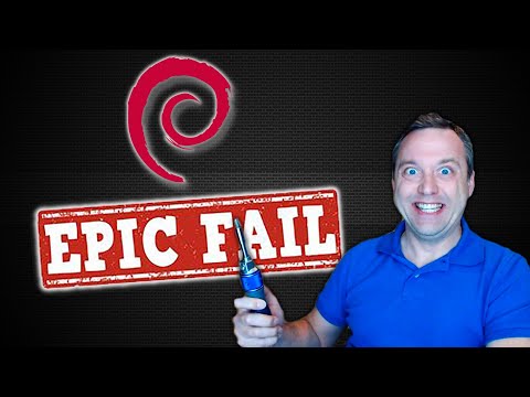 Linux Debian Install Epic Fail