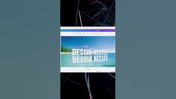 Today, we’ll learn how to make 3D text effect in canva #canva #canvadesign