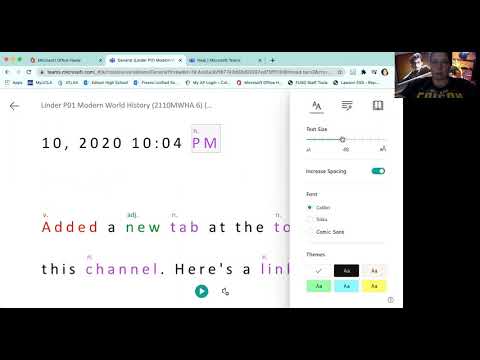 Immersive Reader tutorial