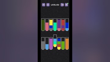 Water sort puzzle   Level 452