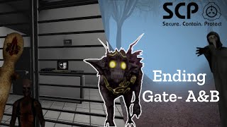 Escaping the facility!┃SCP:CB (Ending, Gate-A & B)