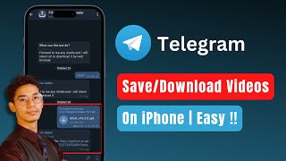 How to Save / Download Video From Telegram IPhone / iPad (Updated Tutorial)