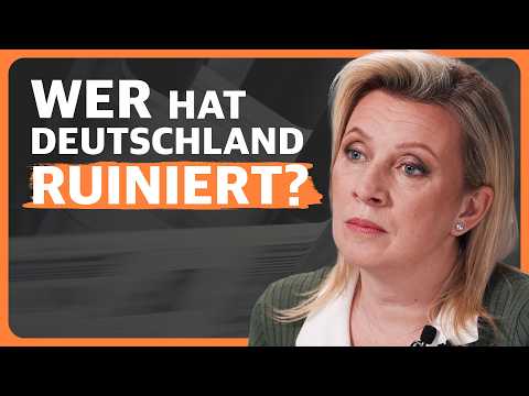 Marija Sacharowa: „Deutschland wird wirtschaftlich geopfert“
