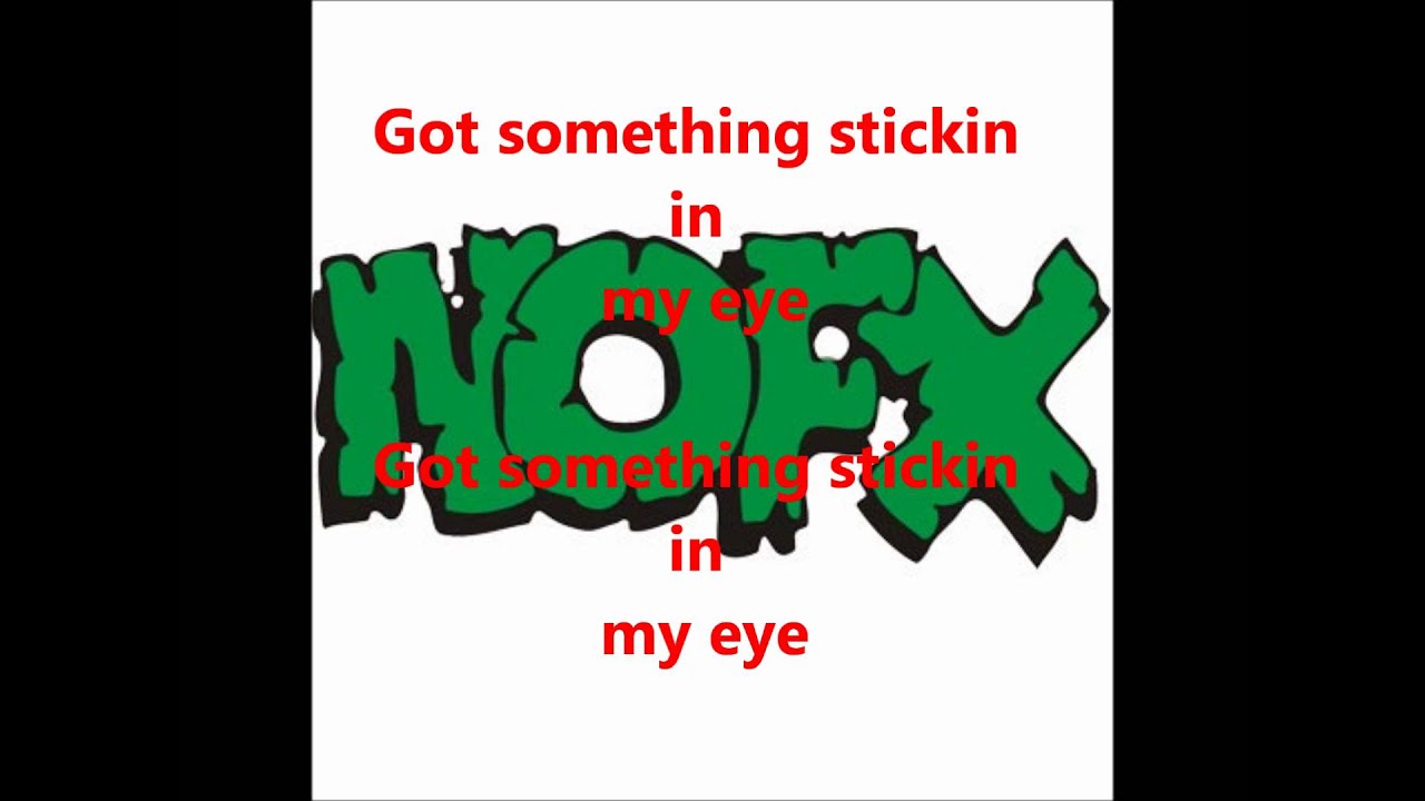 Stickin In My Eye (Lyrics) YouTube