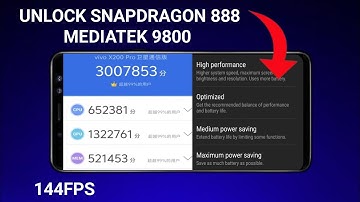 Unlock 120fps Mediatek 9300 Performance No-Root 100% Working | Max FPS Fix Lag - No Root