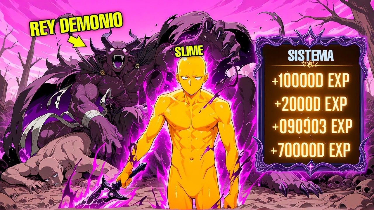 Reencarnado como un Slime que Devora Enemigos y Roba Sus Poderes! - Resumen Manhwa