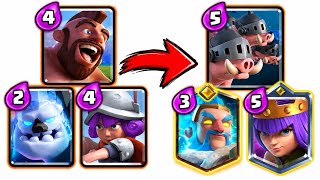 2.6 Hog But Every Card Is UPGRADED By 1 Elixir!