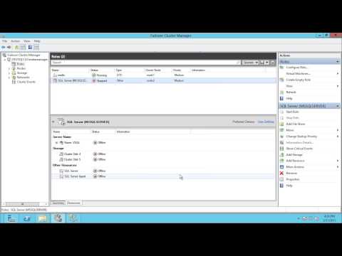 SQL Server 2012 Clustering - Part 11