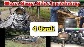 Sifatli Silos bosishning 4 usuli. Umuman chirimeydi.   #silos #makkasilos