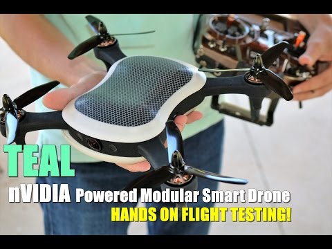 TEAL Hands On Flight Test - nVidia Powered Modular Smart Drone [Pre Production Sneak Peek!]