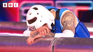 Most Epic Comeback After A Brutal Knee Injury | Gladiators  BBC