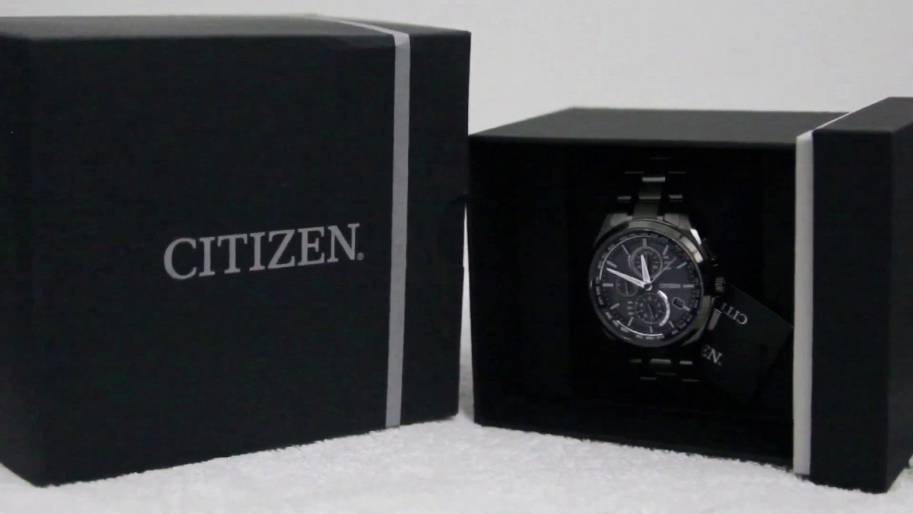 Citizen ATTESA AT8044-56E ECO-DRIVE (Japan Version) Unboxing