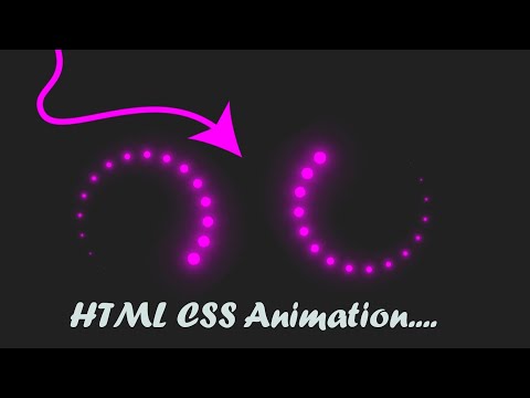 PURE CSS ANIMATION TUTORIAL HTML CSS |@pinkweb0