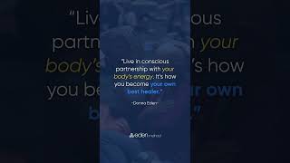 Live In Conscious Partnership with Your Body
