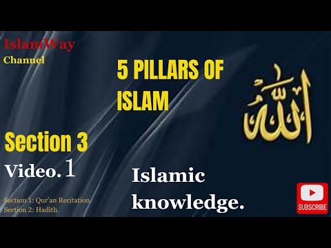 5 Pillars Of Islam Islamic Knowledge For Young Children Of Muslim Family 
