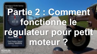 Partie 2 : Comment fonctionne le régulateur pour petit moteur ? by Kohler Engines University 84 views 8 months ago 2 minutes, 34 seconds