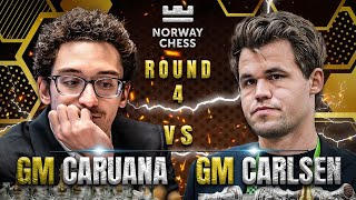 Matapos Matalo Kay GM Pragg, Ito Ang Ginawa Ni Magnus Kay GM Caruana | Norway Chess 2024 Round 4