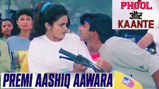 Premi Aashiq Aawara  Phool Aur Kaante 1991  Kumar Sanu  Nadeem Shravan  320kbps