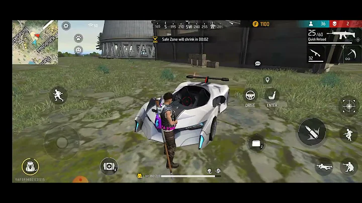 trying to win a battle royal with only 2 guns