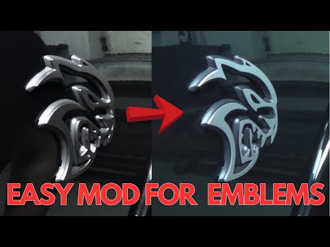 Dodge Charger Hellcat Emblems: How To Install Overlays