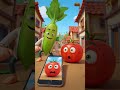Tamatar vs Bhindi 😂 | Sabziyon Ka Filter War! | Funny 3D Cartoon #shorts #viral #viralshorts