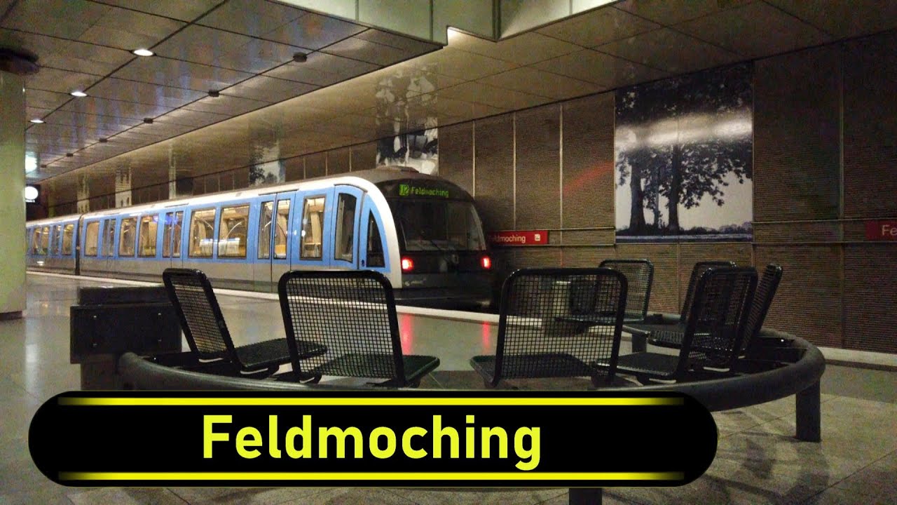 U-Bahn Station Feldmoching - Munich 🇩🇪 - Walkthrough 🚶