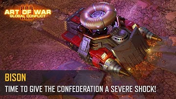 Skewer the Confederation on Bison’s horns! (Art of War 3 RTS)