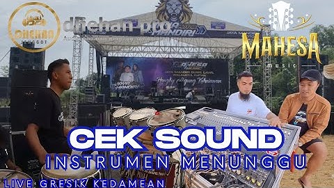 CEK SOUND MAHESA MUSIC ( MENUNGGU ) LIVE GRESIK KEDAMEAN TANJUNG JATIM