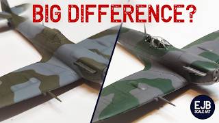 Hand Painted vs Airbrushed Spitfire - Starter kit vs Pro Tools - Worth it?