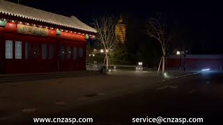 The project case of automatic bollards in a historical site.