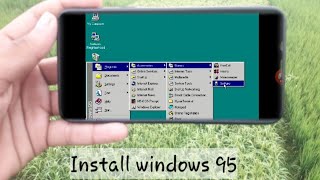 How to install Windows 95 on your Android phone 2020 new tricks BY AA SOFT TECH screenshot 2