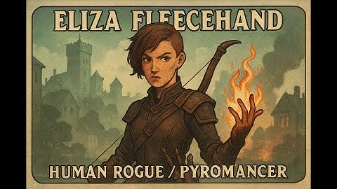 Eliza Fleecehand - Human Rogue / Pyromancer