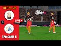 Real Cricket 22" RCPL 22 - RCB VS CSK MATCH 5 LIVE GAMEPLAY