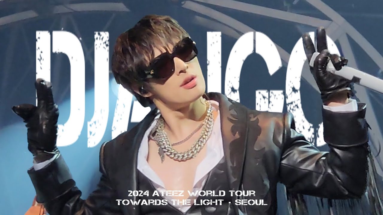 240128 ATEEZ WORLD TOUR • TOWARDS THE LIGHT《DJANGO》 민기 MINGI FOCUS