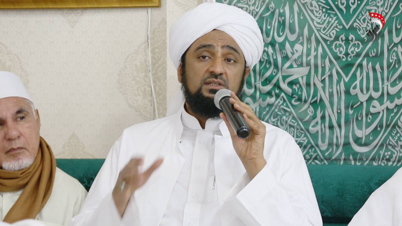 كلمة الداعية الحبيب محمد عبدالرحمن السقاف بمنزل الحبيب ابوبكر العدني بن علي المشهور