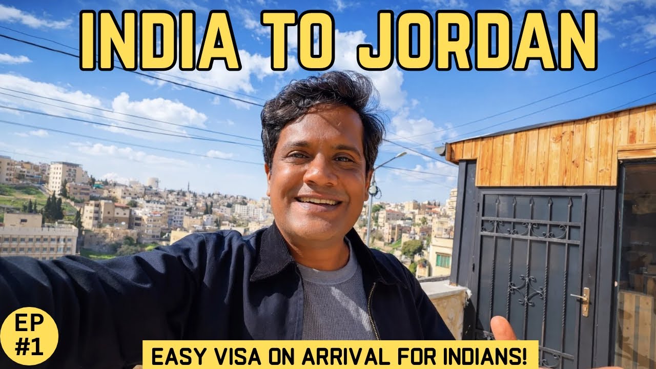 India To Jordan Tour 2026 | Flight, Visa On Arrival & Immigration Guide | Jordan Road Trip | #EP-1