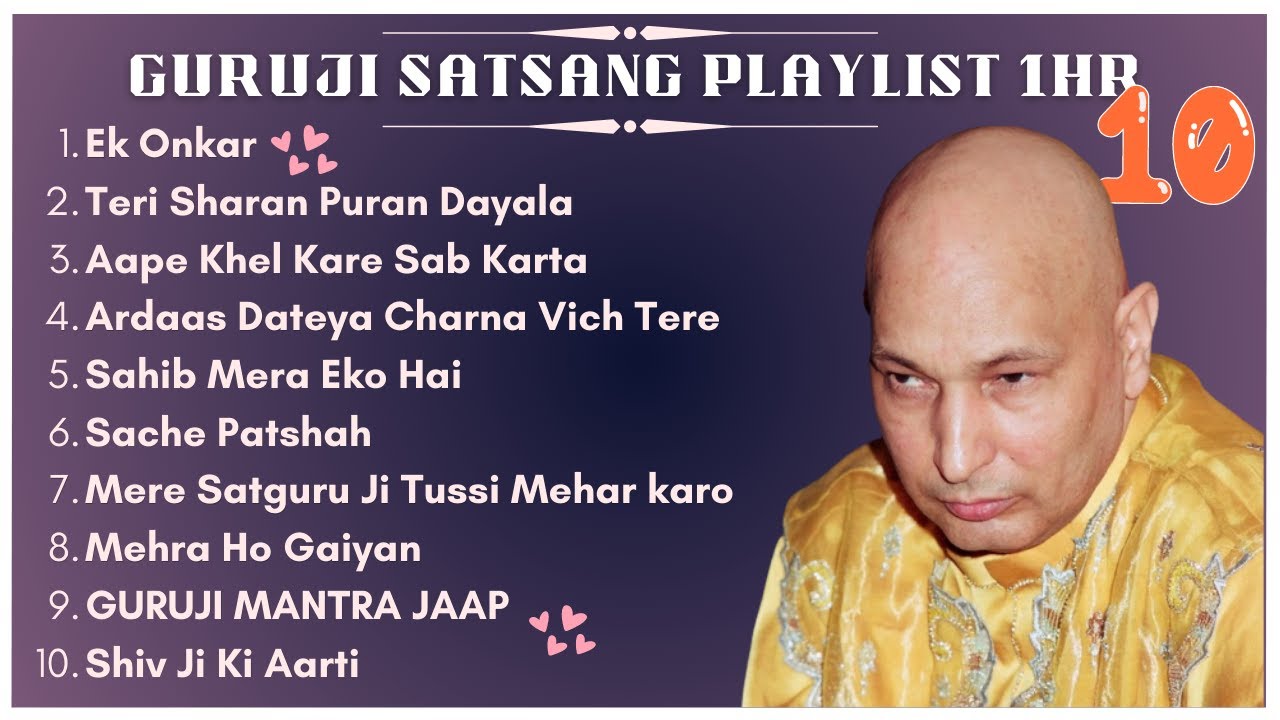 New Guru Ji 1 Hour Satsang Playlist  10        Guruji Satsang Blessings